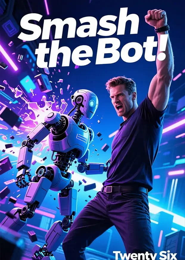 Smash the Bot! Novel Cover