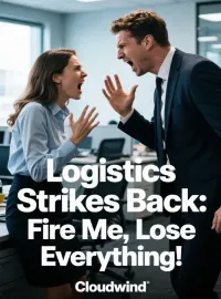 Logistics Strikes Back: Fire Me, Lose Everything Novel Cover