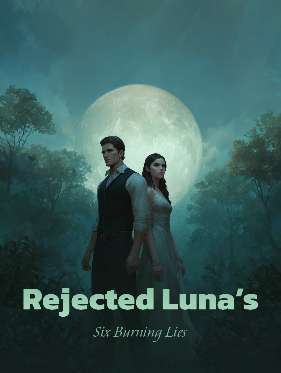 Rejected Luna’s Six Burning Lies Novel Cover