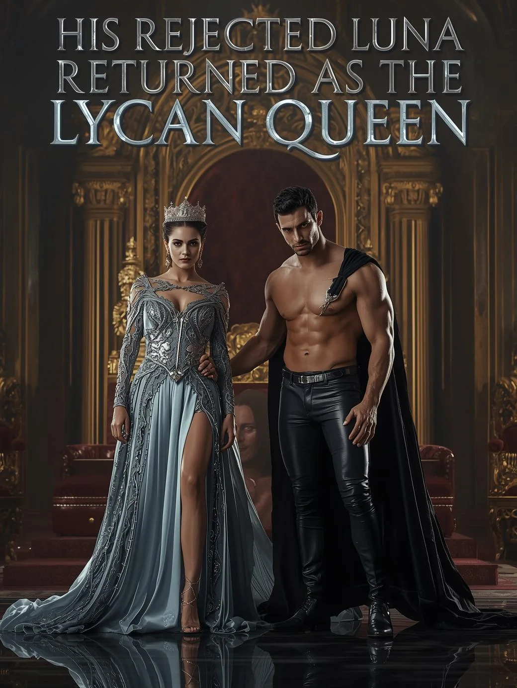 His Rejected Luna Returned as the Lycan Queen Novel Cover