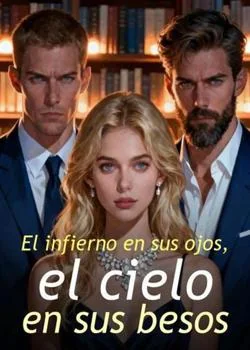 Portada de la novela El infierno en sus ojos, el cielo en sus besos