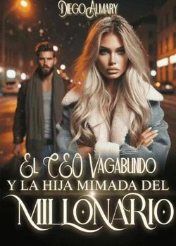 Portada de la novela El CEO vagabundo y la hija mimada del millonario.
