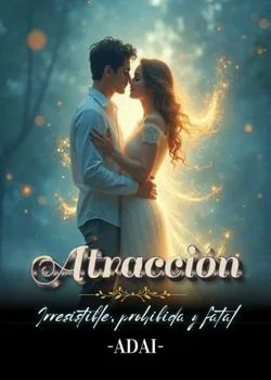 Portada de la novela Atracción, irresistible, prohibida, fatal. 