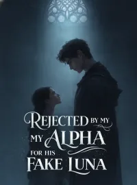 Rejected by My Alpha for His Fake Luna Novel Cover