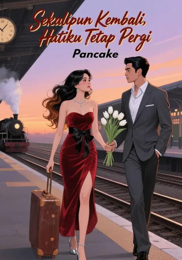 Sampul Novel Sekalipun Kembali, Hatiku Tetap Pergi