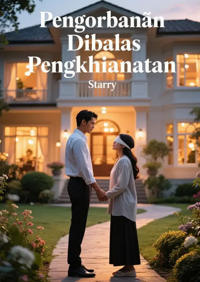 Sampul Novel Pengorbanan Dibalas Pengkhianatan
