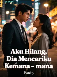 Sampul Novel Aku Hilang, Dia Mencariku Kemana-mana