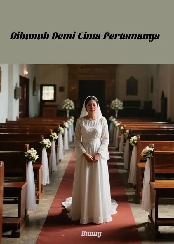 Sampul Novel Dibunuh Demi Cinta Pertamanya