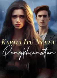 Sampul Novel Karma Itu Nyata Pengkhianatan
