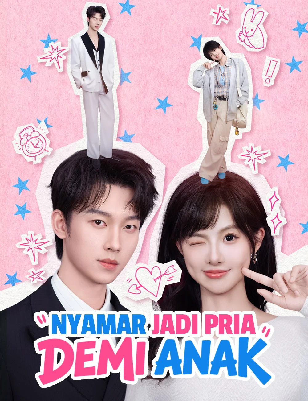 Sampul Nyamar Jadi Pria demi Anak