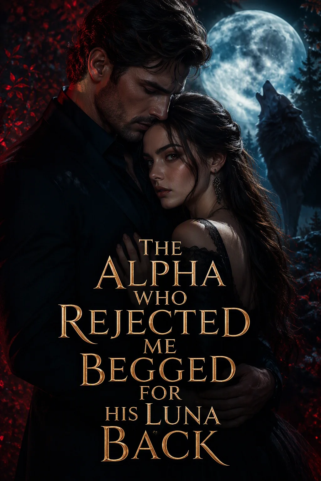 The Alpha Who Rejected Me Begged for His Luna Back Novel Cover
