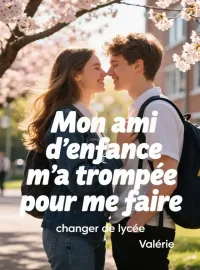 Couverture du roman Mon ami d'enfance m'a trompée pour me faire changer de lycée