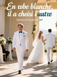 Couverture du roman En robe blanche, il a choisi l’autre