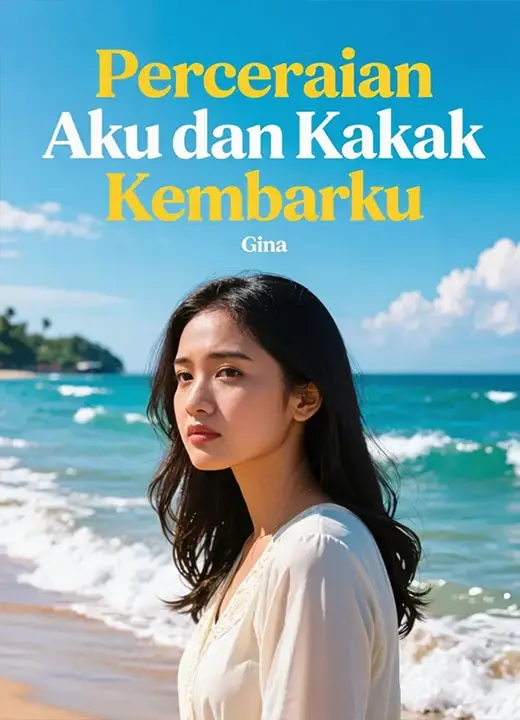 Sampul Novel Perceraian Aku dan Kakak Kembarku