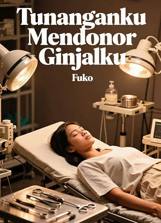 Sampul Novel Tunanganku Mendonor Ginjalku