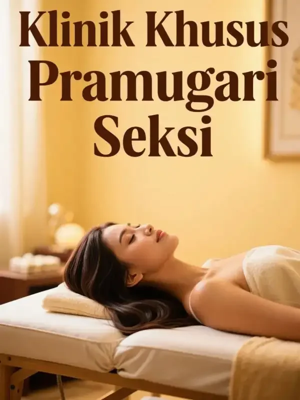 Sampul Novel Klinik Khusus Pramugari Seksi