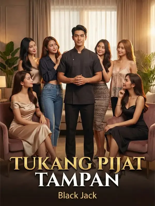 Sampul Novel Tukang Pijat Tampan