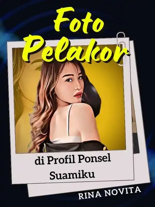 Sampul Novel Foto Pelakor di Profil Ponsel Suamiku