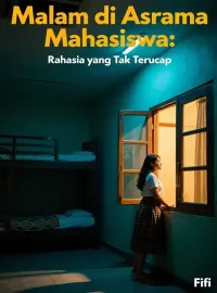 Sampul Novel Malam di Asrama Mahasiswa: Rahasia yang Tak Terucap