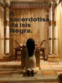 Capa do romance A sacerdotisa da Isis Negra