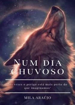 Capa do romance Num dia chuvoso 