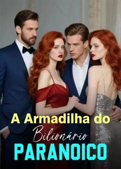 Capa do romance A Armadilha do Bilionário Paranoico