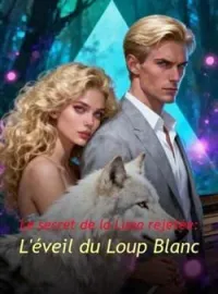 Couverture du roman Le secret de la Luna rejetée : L'éveil du Loup Blanc