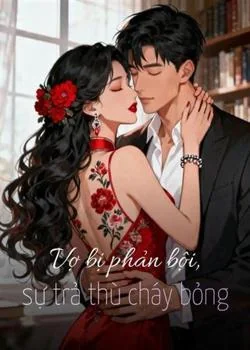 Bìa tiểu thuyết Vợ bị phản bội, sự trả thù cháy bỏng