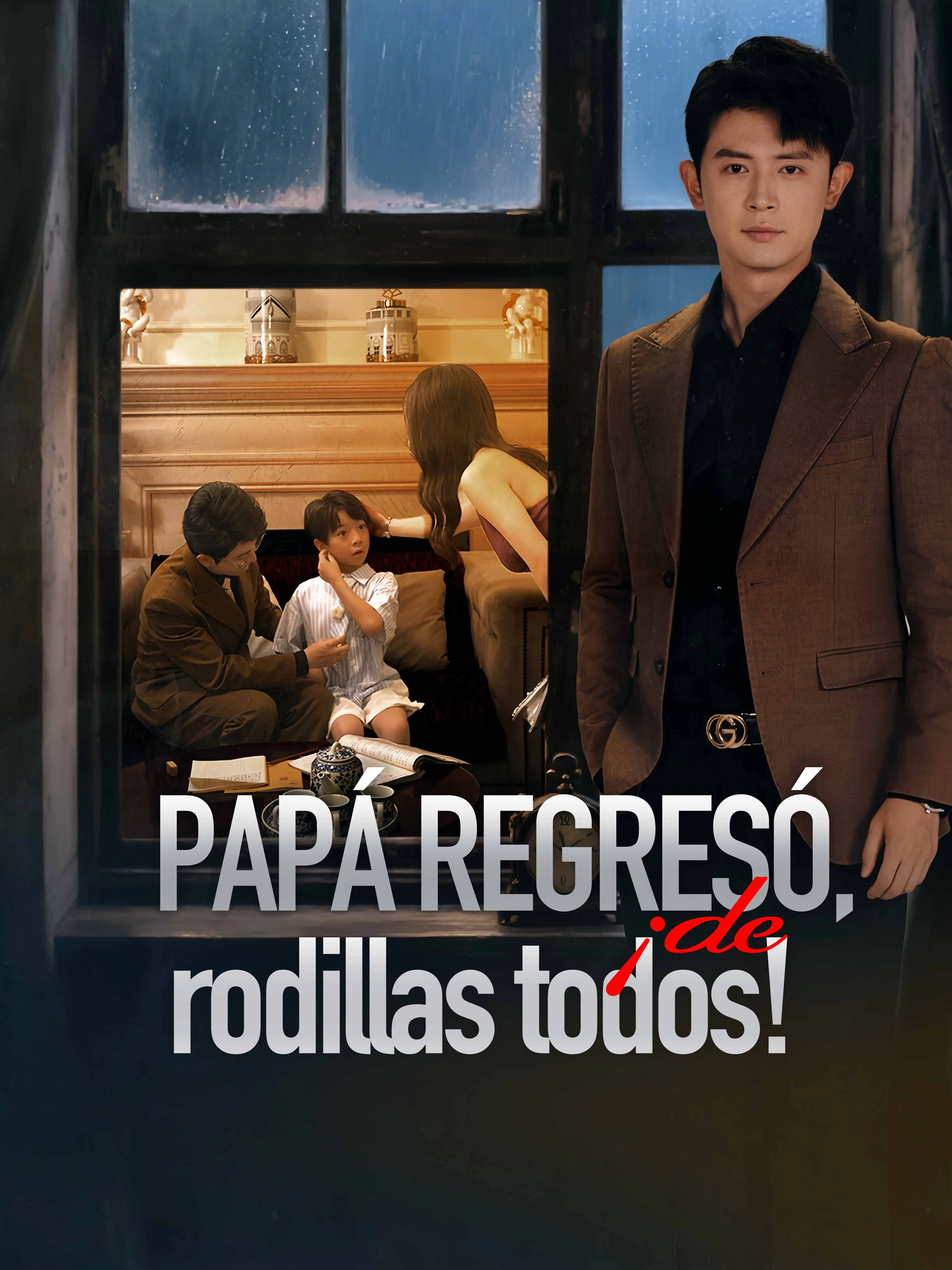 Papá regresó, ¡de rodillas todos!