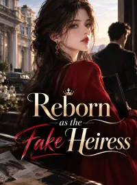 Reborn as the Fake Heiress Novel Cover
