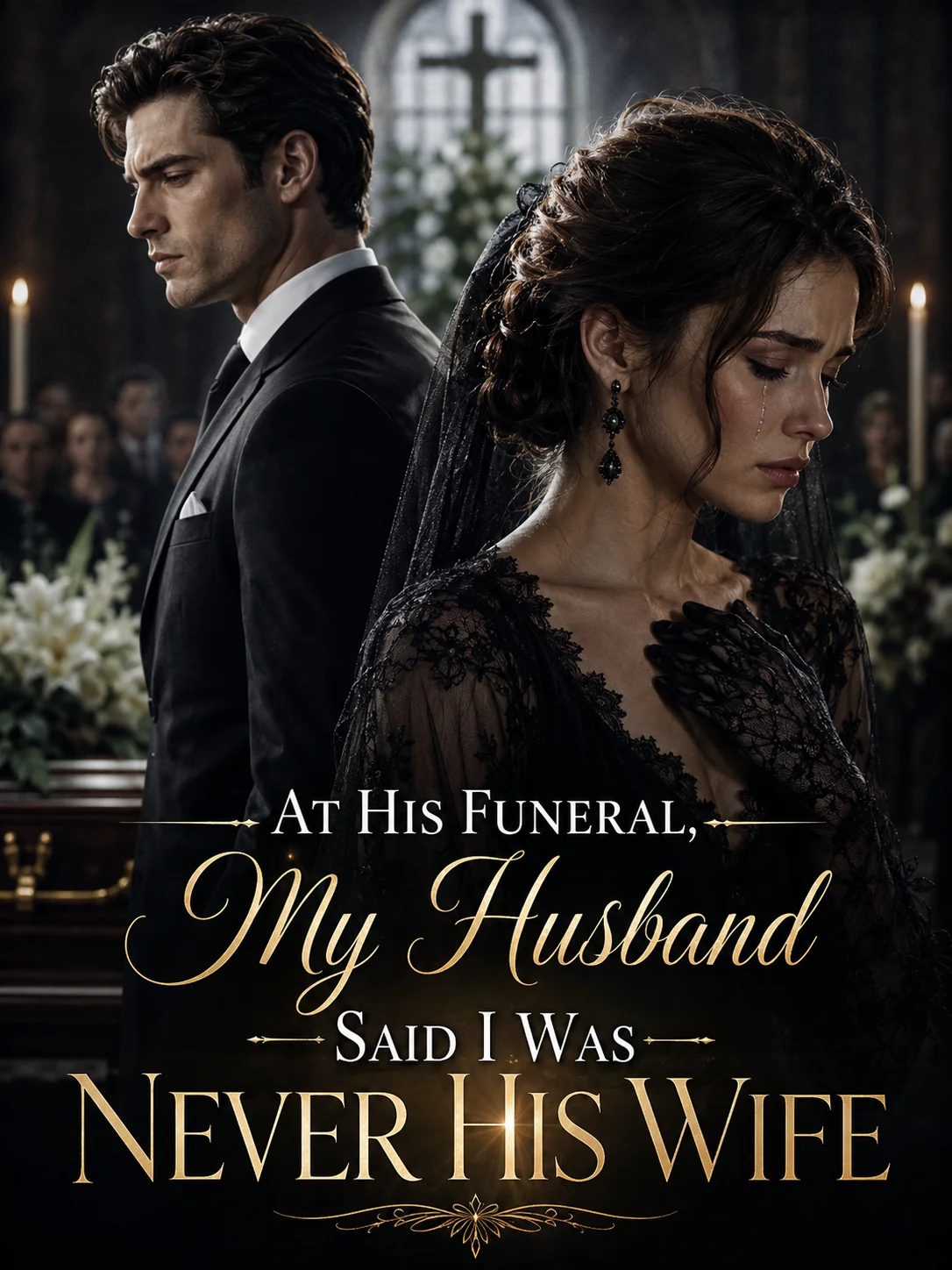 At His Funeral, My Husband Said I Was Never His Wife Novel Cover