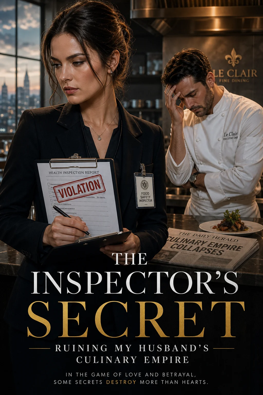 The Inspector's Secret: Ruining My Husband's Culinary Empire Novel Cover