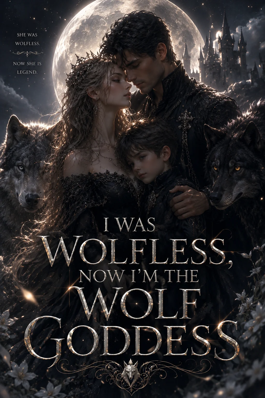 I Was Wolfless, Now I'm the Wolf Goddess Novel Cover