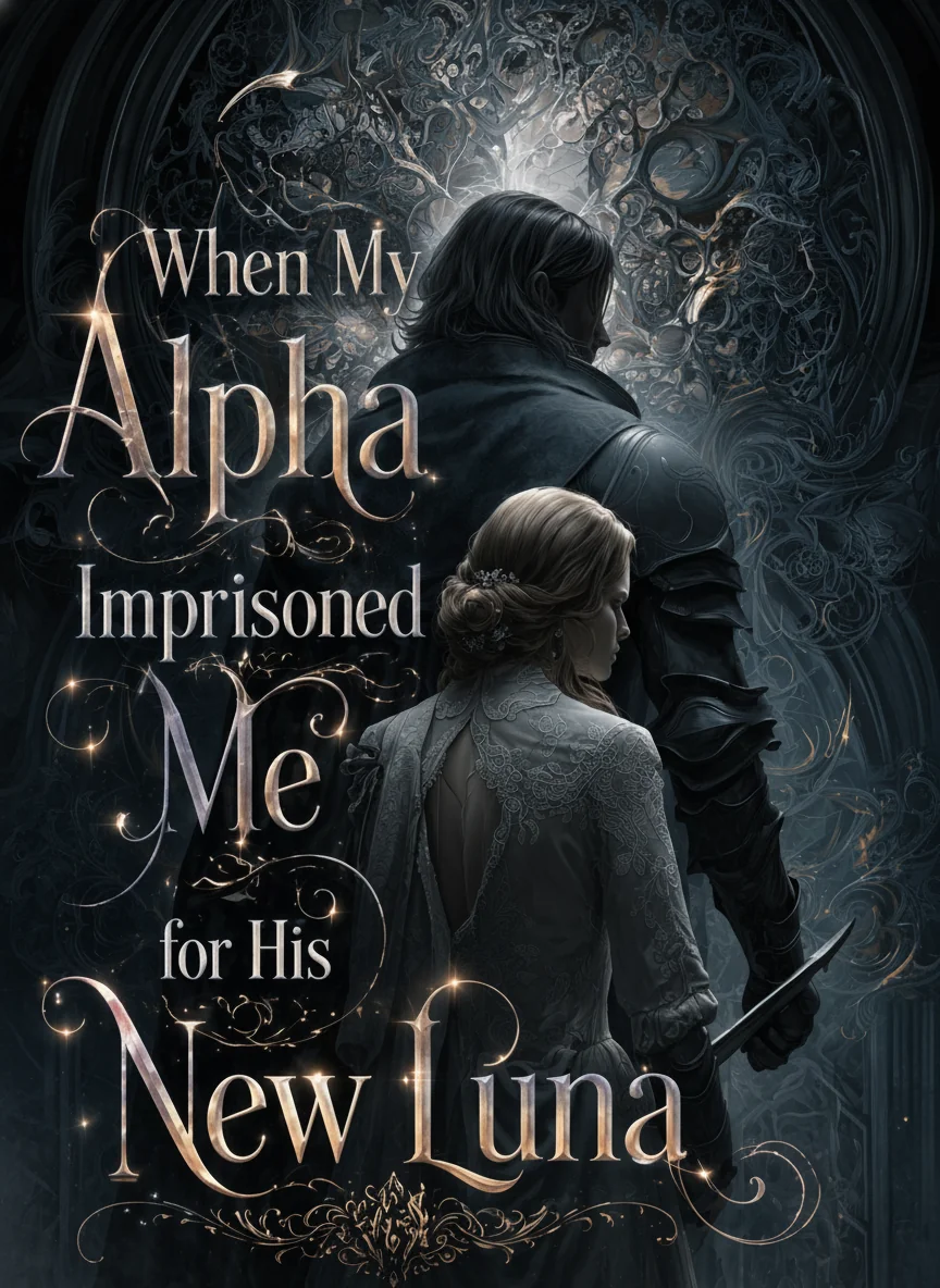 When My Alpha Imprisoned Me for His New Luna Novel Cover