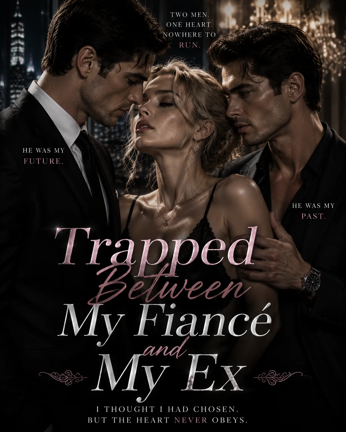 Trapped Between My Fiancé and My Ex Novel Cover