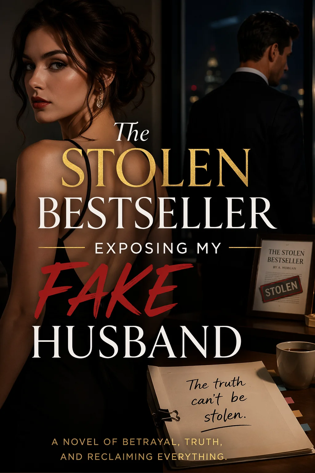 The Stolen Bestseller Exposing My Fake Husband Novel Cover