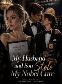 My Husband and Son Stole My Nobel Cure Novel Cover
