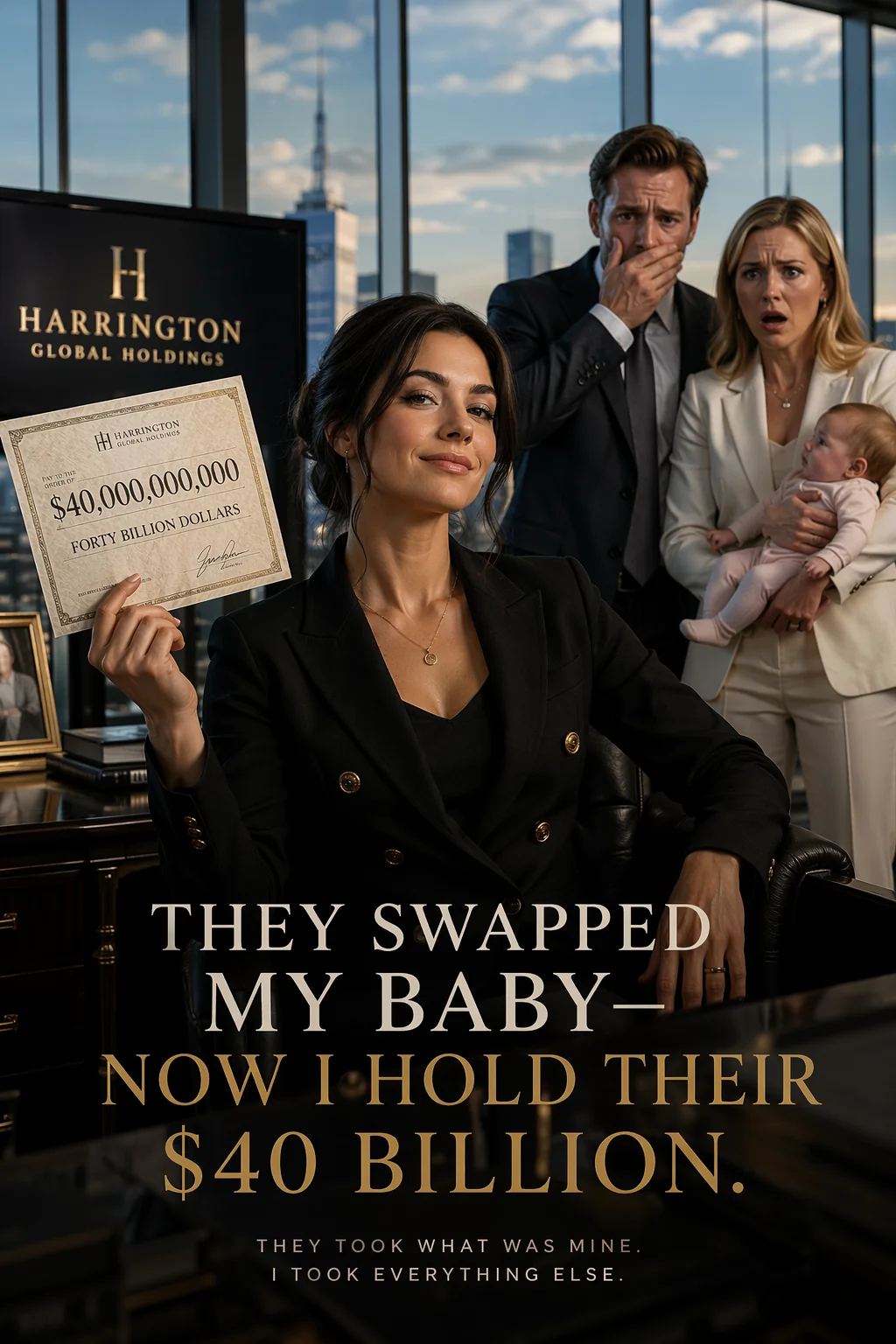 They Swapped My Baby—Now I Hold Their $40 Billion Novel Cover