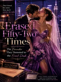 Erased Fifty-Two Times - The Founder They Demoted to the Front Desk Novel Cover
