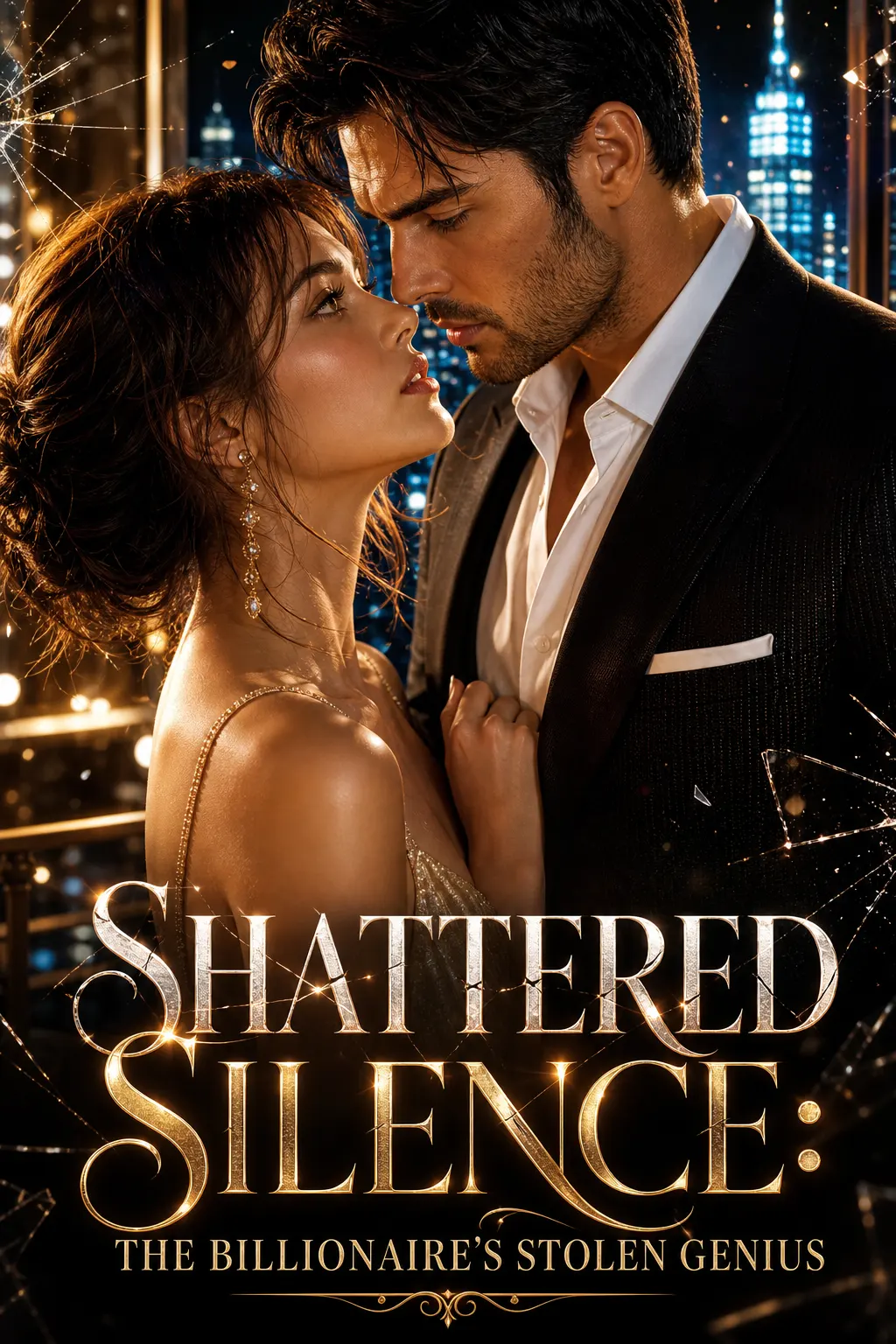 Shattered Silence: The Billionaire's Stolen Genius Novel Cover
