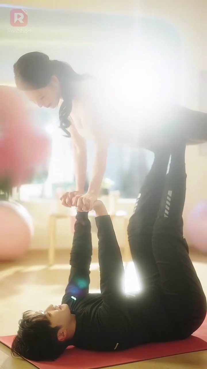 妻はヨガが好き写真