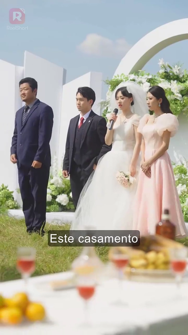 Garçom com quem me casei era um figurãoFoto