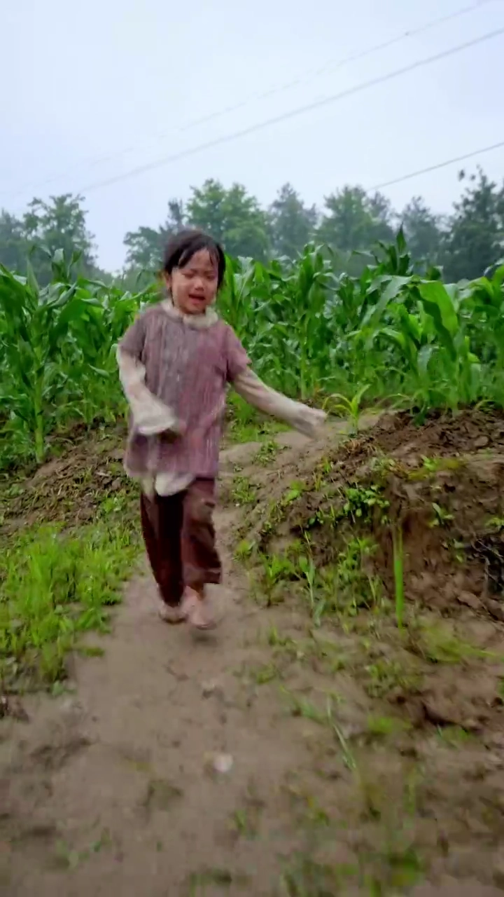 お父さん、私が家を破壊する者を追い出すよ写真