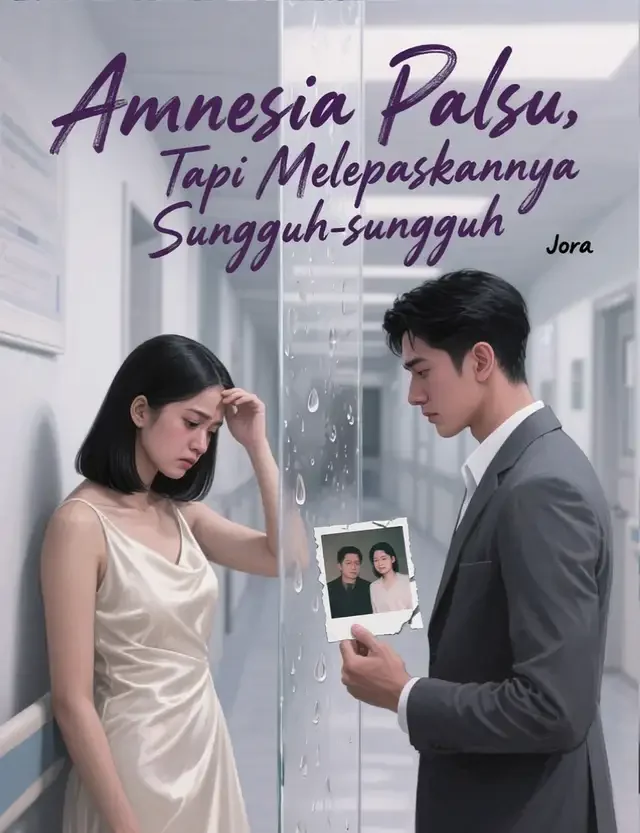 Sampul Novel Amnesia Palsu, Tapi Melepaskannya Sungguh-sungguh