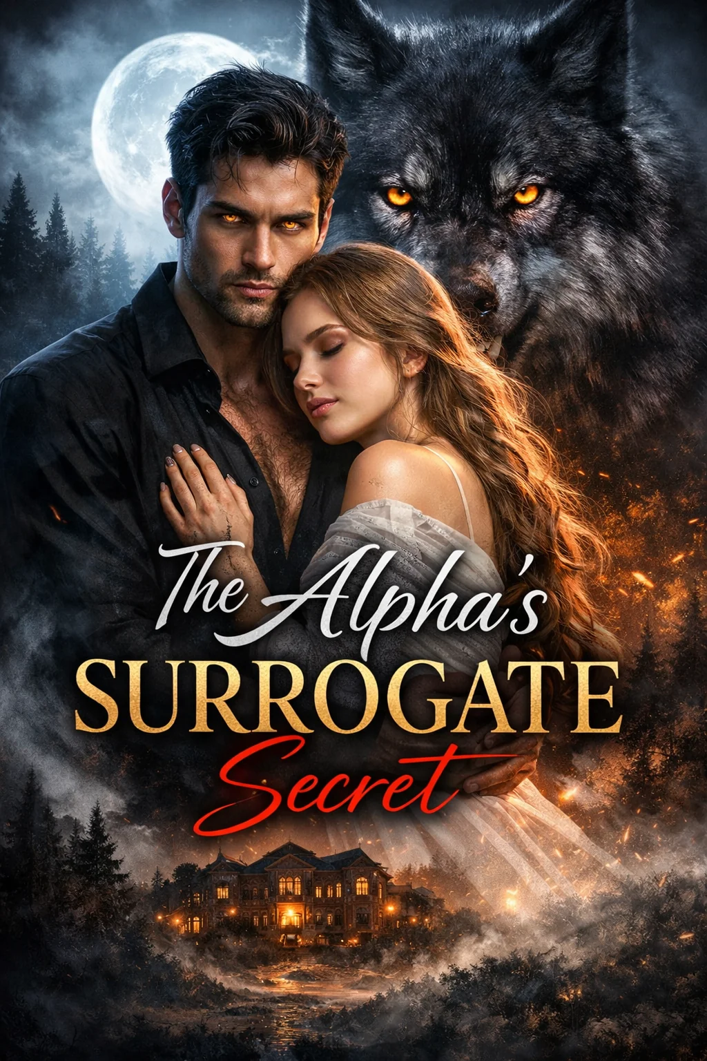 The Alpha's surrogate secret. Novel Cover