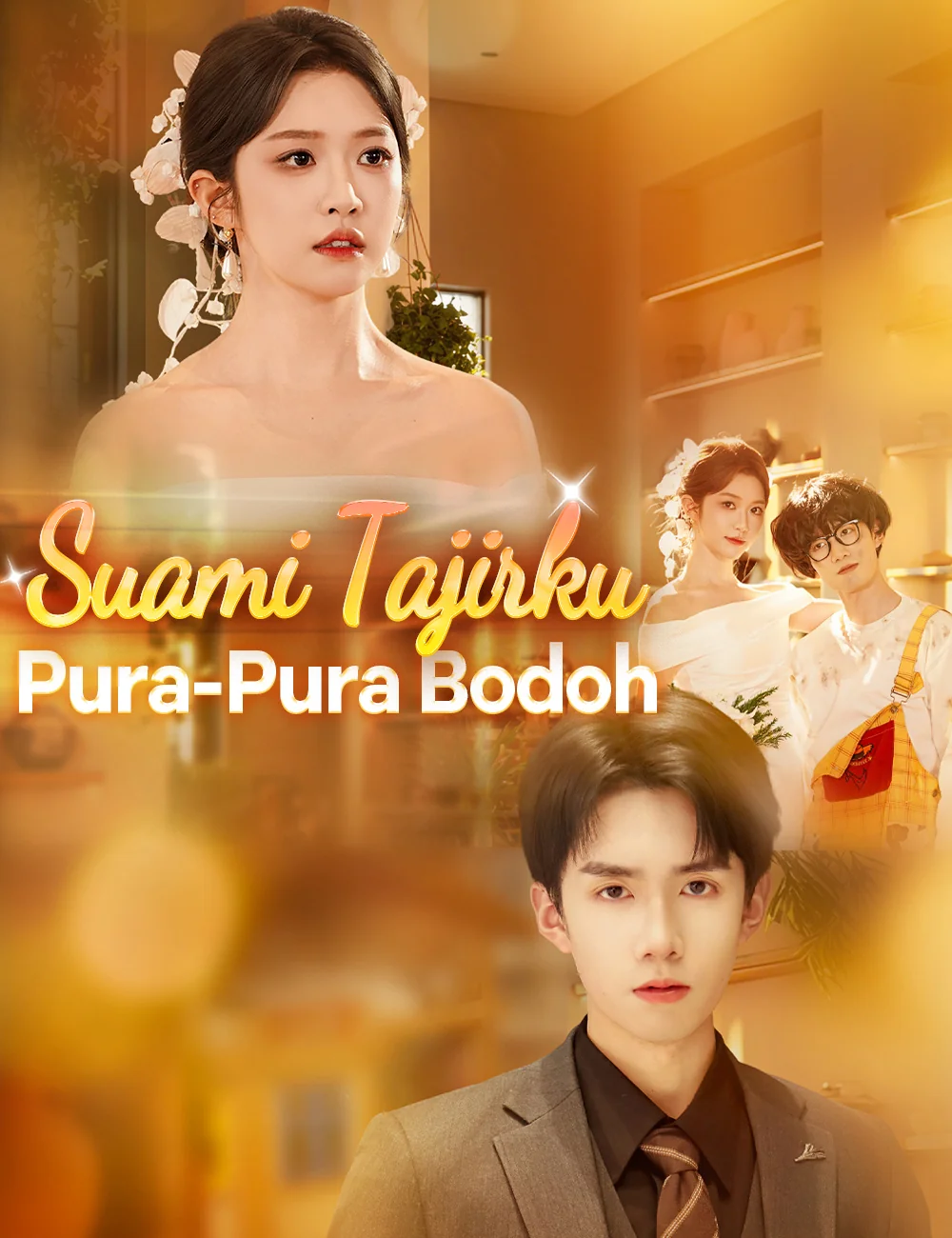 Sampul Suami Tajirku Pura-Pura Bodoh