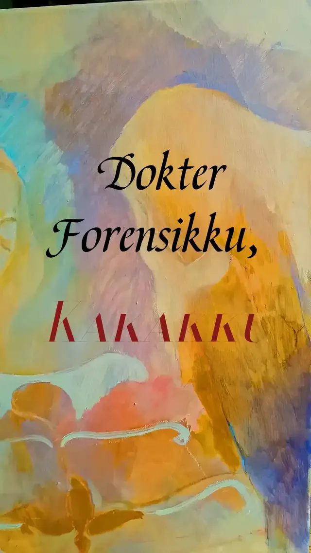 Sampul Novel Dokter Forensikku, Kakakku