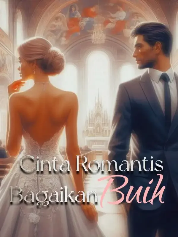 Sampul Novel Cinta Romantis Bagaikan Buih
