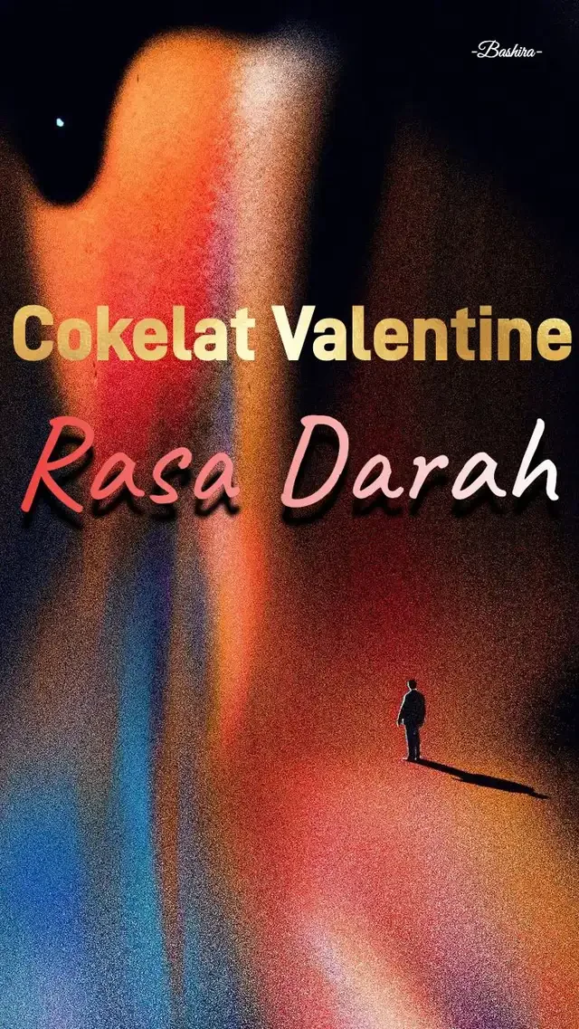 Sampul Novel Cokelat Valentine Rasa Darah