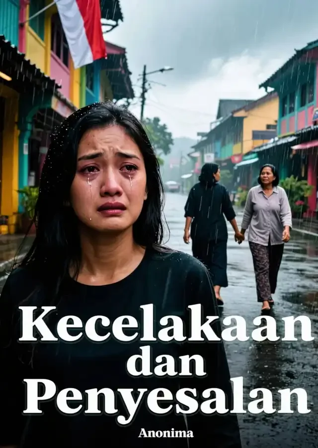 Sampul Novel Kecelakaan dan Penyesalan